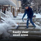 WORX Nitro 40V 12in Cordless Snow Shovel With 2 x 4.0 Ah Batteries And Charger - WG460