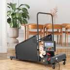 Dog Treadmill Pet Running Machine, 200 lbs Capacity, 1.4 inch LCD Screen - Black