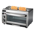 2-in-1 Countertop Oven and Extra-Wide Slot Toaster Combo - 17.8 in. W x 10.2 in. D x 12.05 in. H