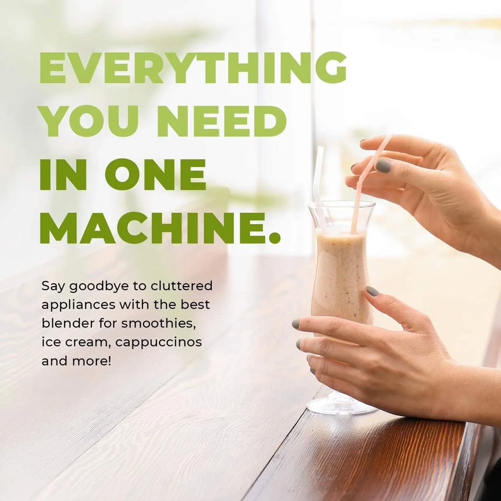 Cleanblend Commercial Countertop Blender 3 Horsepower 1800 Watt 64 Ounce