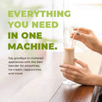 Cleanblend Commercial Countertop Blender 3 Horsepower 1800 Watt 64 Ounce