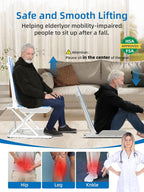 PPOLB Electric Chair Lift For Elderly, 308 lbs Support, Waterproof, Foldable