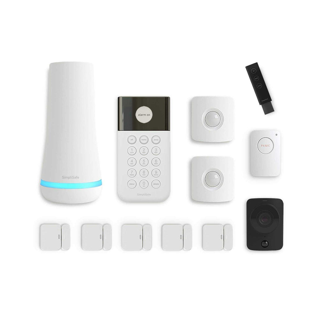 Simplisafe 12 Piece Wireless Home Security System With HD Camera