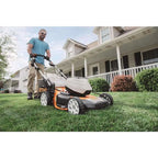 STIHL Cordless 21-Inch Self-Propelled Lawn Mower With 36V Battery And Charger - RMA 510 V