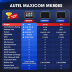 Autel MaxiCOM Automotive Diagnostic Scanner With 7-inch LCD Touchscreen - MK808S