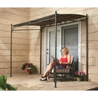 Guide Gear Small Gazebo Canopy Tent, Tan, 5 ft x 8 ft 2 in x 7 ft 6 in H