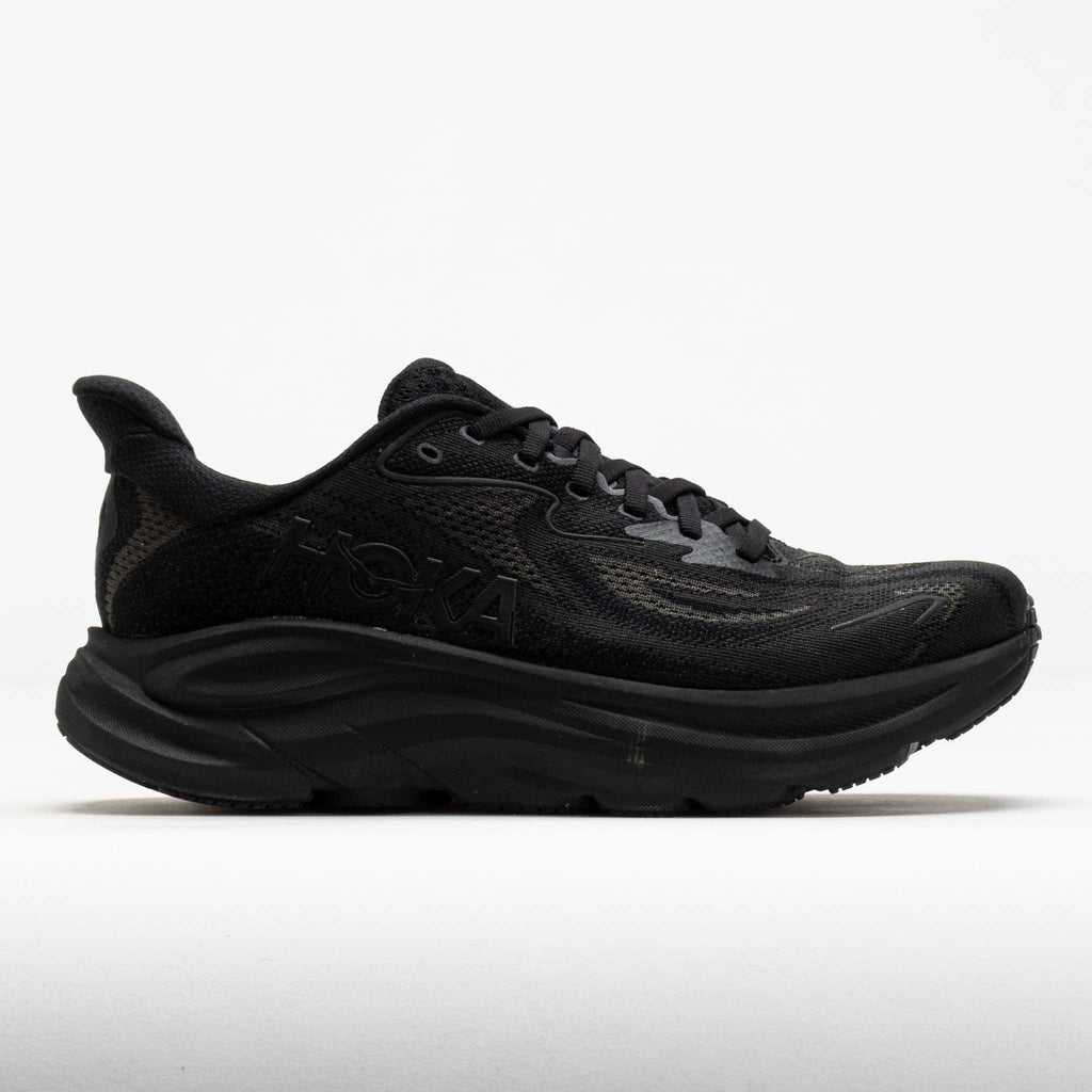 Women's Running Shoes Black/Black - Clifton 10