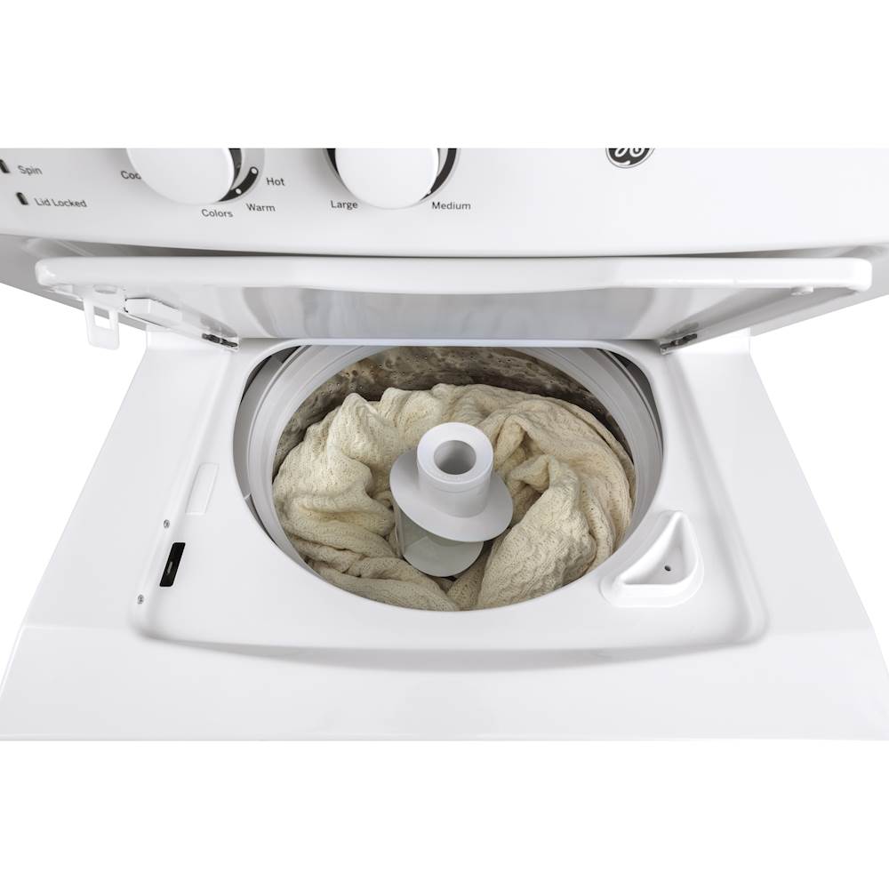 Top Load Washer And Electric Dryer Laundry Center, 3.8 Cu. Ft. Washer / 5.9 Cu. Ft. Dryer - White