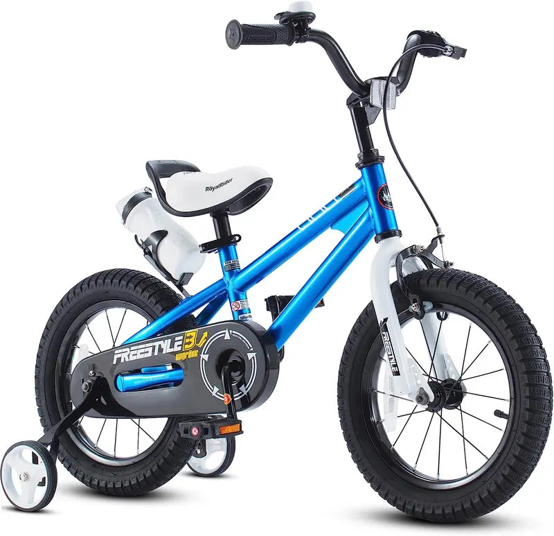 Royalbaby Kids Freestyle BMX Bicycle With Training Wheels And Kickstand