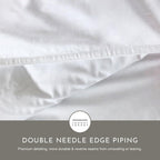 Highland Feather European White Duck Down Comforter, Full, Winter, 725 Fill Power - Tencel Organic Cotton Shell