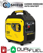 Champion Power Equipment 4000-Watt Dual Fuel RV Ready Portable Inverter Generator With CO Shield