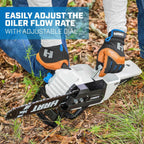 HART 40-Volt Cordless Brushless 14-Inch Chainsaw Kit With 4.0Ah Lithium-Ion Battery