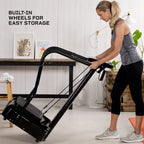 Lifepro Rhythm Vibration Plate Workout Equipment With Resistance Bands, Black