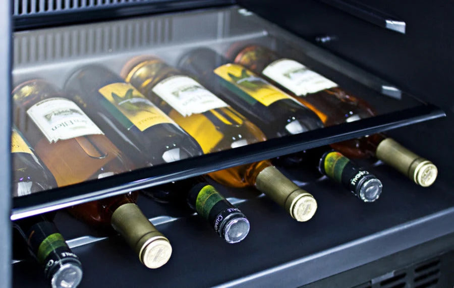 24in Wide Built-In All-Refrigerator With Stainless Steel Cabinet