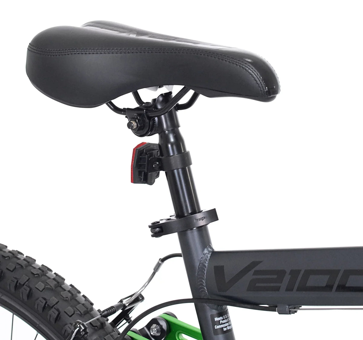 Genesis V2100 Men's Dual Suspension Mountain Bike, 26in, Slate Gray