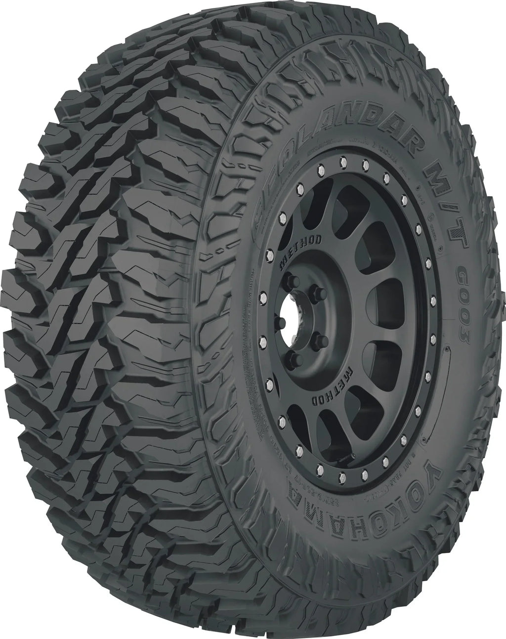 Yokohama Geolandar M/T LT235/75R15 104Q BW Mud Terrain Tire - GEOMT G003