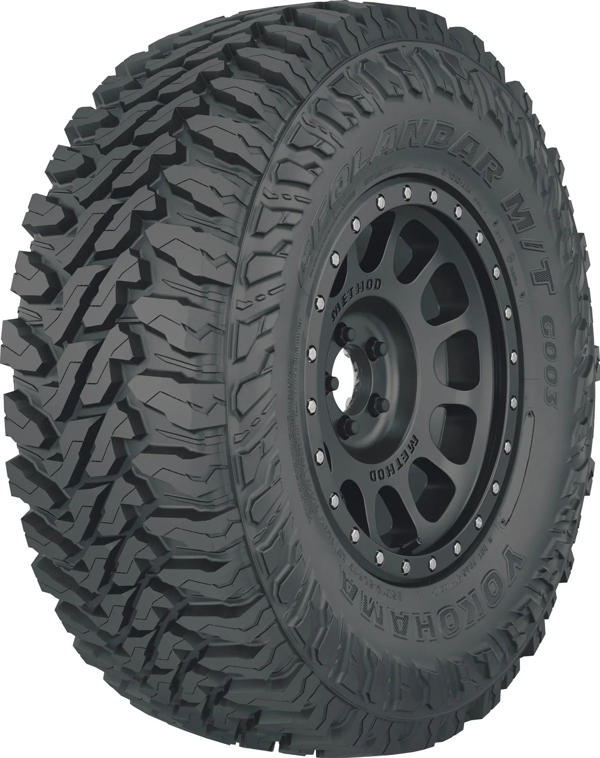 Yokohama Geolandar M/T LT235/75R15 104Q BW Mud Terrain Tire - GEOMT G003