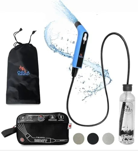 Orca Portable Electric Travel Bidet Bottle Handheld Personal Sprayer