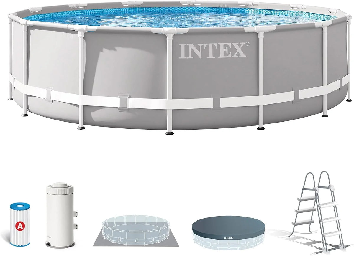 Intex Prism Frame Round Above-Ground Pool Kit 3.66 x 0.99 m - 26716NP