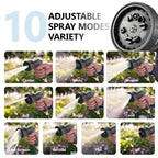 Wall-Mounted Retractable Garden Hose Reel With 100 ft 1/2 Inch Hose And 180 Degree Swivel
