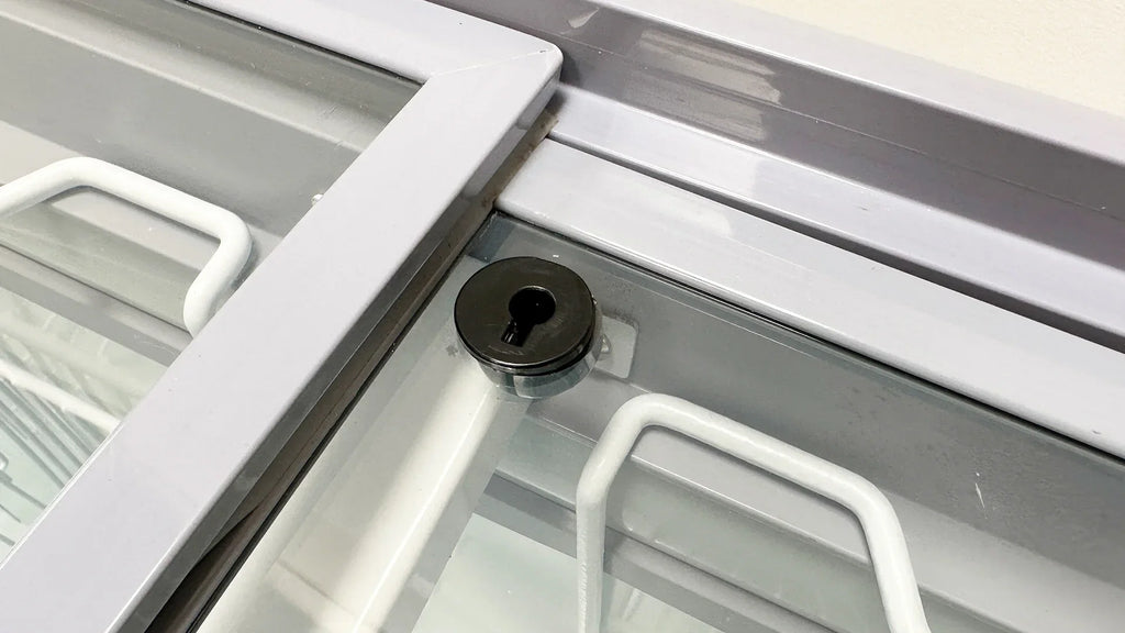 Commercial Chest Freezer, 14.5 Cu. Ft., 72 in Curved Glass Lid