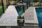 Armor Matte Wet Look Enhancer Sealer for Concrete, Brick, Pavers, Stone, and Slate - WL550-5 Gallon