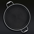 HC Cookware Hybrid Deep Saute Pan/Chicken Fryer With Lid, 7-Qt