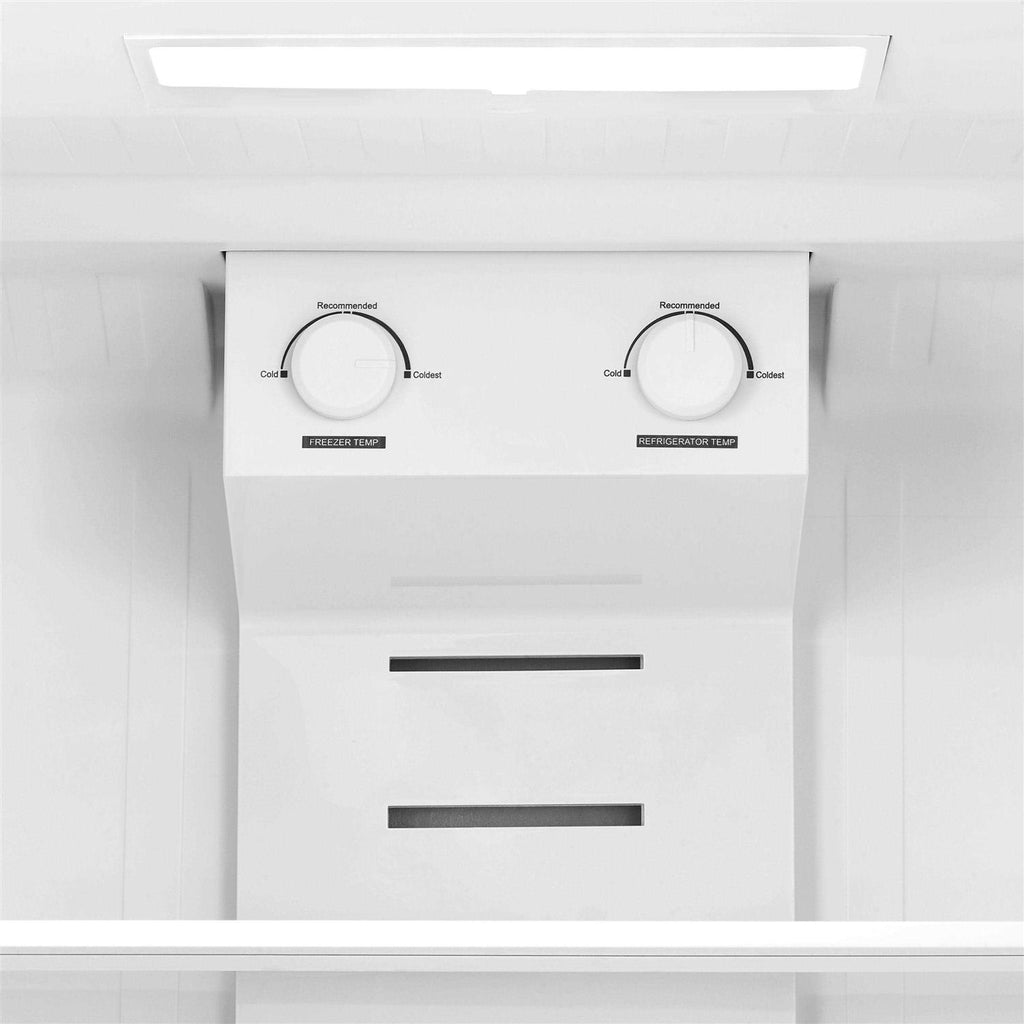 Insignia Top-Freezer Refrigerator, 18 Cu. Ft., White - NS-RTM18WHD2