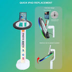 iPad Photo Booth with RGB Ring Light for 10.2in, 10.9in, 11in and 12.9in iPads
