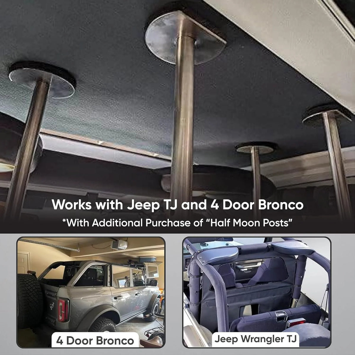 RollnJack Hardtop Remover Lift For Jeep Wrangler - One-Person System