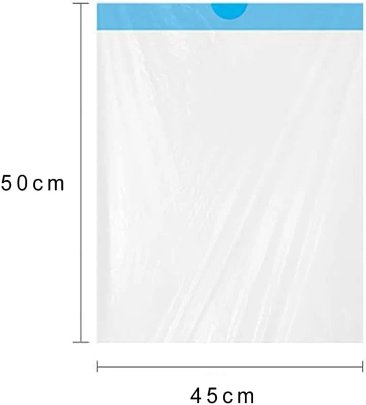 Automatic Cat Litter Box, White, 65L Capacity, 9L Collection Bin - TYSD-1