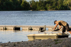 Pelican Bass Raider 10E 2-Person Fishing Boat - 10 ft