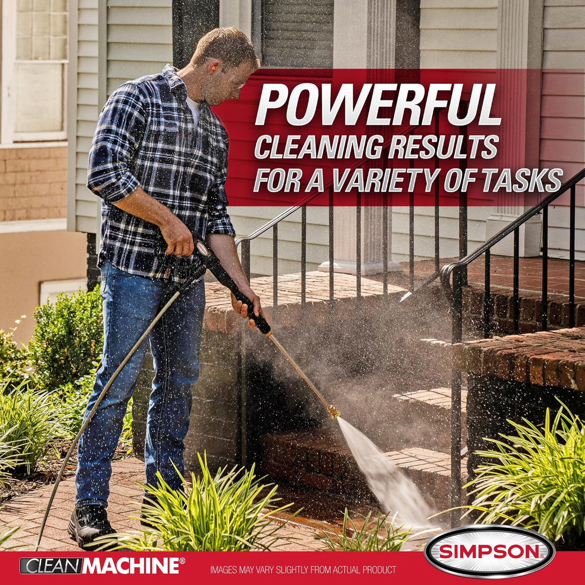 Simpson Gas Pressure Washer 3400 PSI 2.5 GPM With 25 ft Hose - CM61083