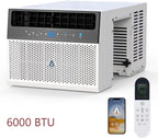 Window Air Conditioner 8000 BTU Up To 370 Sq. Ft. With Remote And App Control
