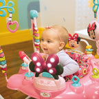 Bright Starts Disney Baby Minnie Mouse PeekABoo Activity Jumper Bouncer With Lights & Music - 10299