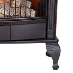 Procom Ventless Dual Fuel Gas Stove, 25,000 BTU, Black Finish - QNSD250RT