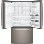 GE French Door Refrigerator 36 in 27.8 cu. ft. Slate - PFE28KMKES