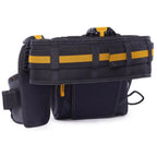 ToughBuilt Adjustable Handyman Tool Belt, Polyester, 27 Pockets, Black/Orange