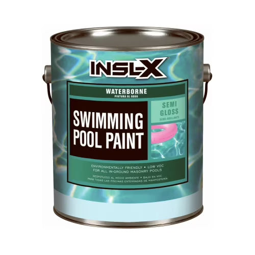 Insl-X Waterborne Pool Paint 1 Gal. Royal Blue Semi-Gloss - WR1024092-01