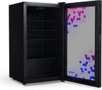 Beverage Refrigerator Cooler, 126 Cans, Right Hinge Glass Door - AB-1200