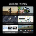 dji Camera Drone, 4K, 38-Min Flight Time, 10 km Video Transmission - Mini 3