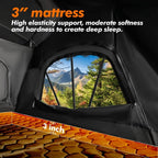 ILANDER Roof Top Tent 120cm Aluminum Fold-Out - Lite Cruiser