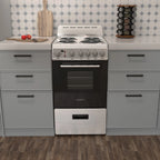 Avanti 20 Inch Freestanding Electric Range Oven, 2.1 Cu. Ft., Stainless Steel - ERU200P3S