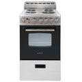 Avanti 20 Inch Freestanding Electric Range Oven, 2.1 Cu. Ft., Stainless Steel - ERU200P3S
