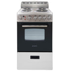 Avanti 20 Inch Freestanding Electric Range Oven, 2.1 Cu. Ft., Stainless Steel - ERU200P3S