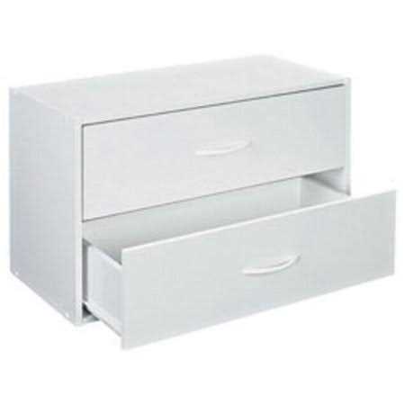 ClosetMaid 2-Drawer Stackable Organizer, 15-3/4 x 24 x 12 in
