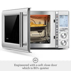 Breville Combi Wave 3 in 1 Microwave, 1.1 Cubic Feet, Black Stainless Steel - BMO870BST1BUS1