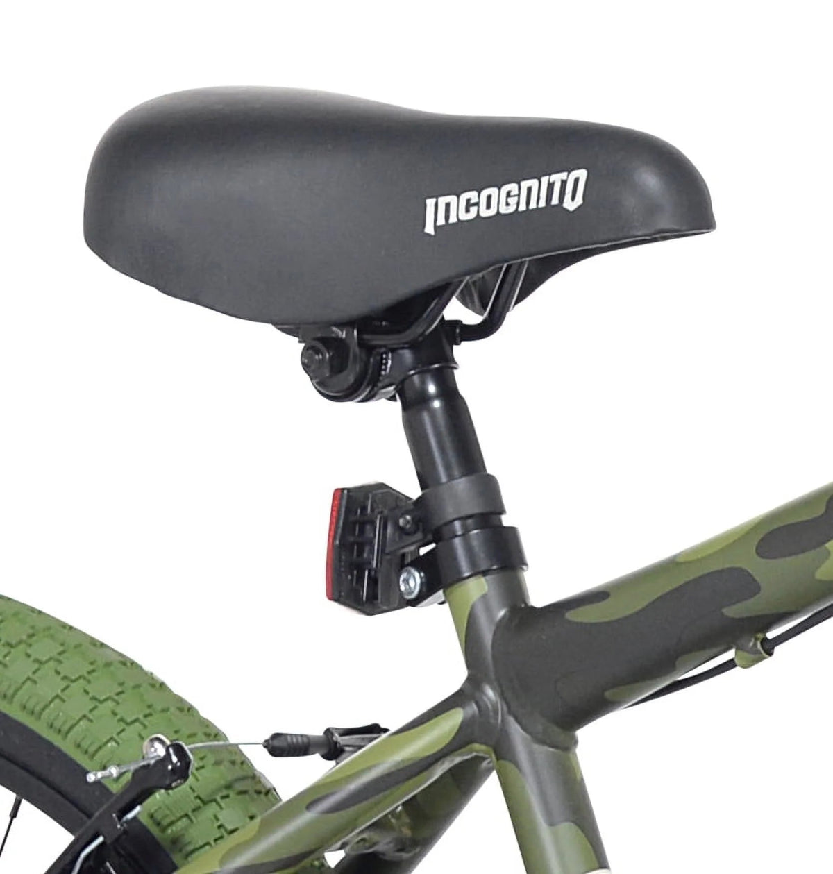 Kent BMX Kids Bicycle 20in Green Camouflage - Incognito