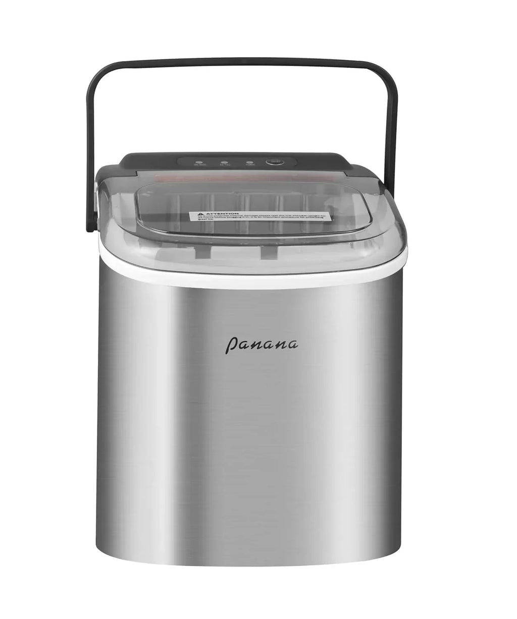 Countertop Ice Maker, 9 Bullet Ice, 26.5lbs/24H