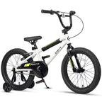 Glerc Kids BMX Style Bicycle 14 Inch Blue With Training Wheels And Coaster Brake